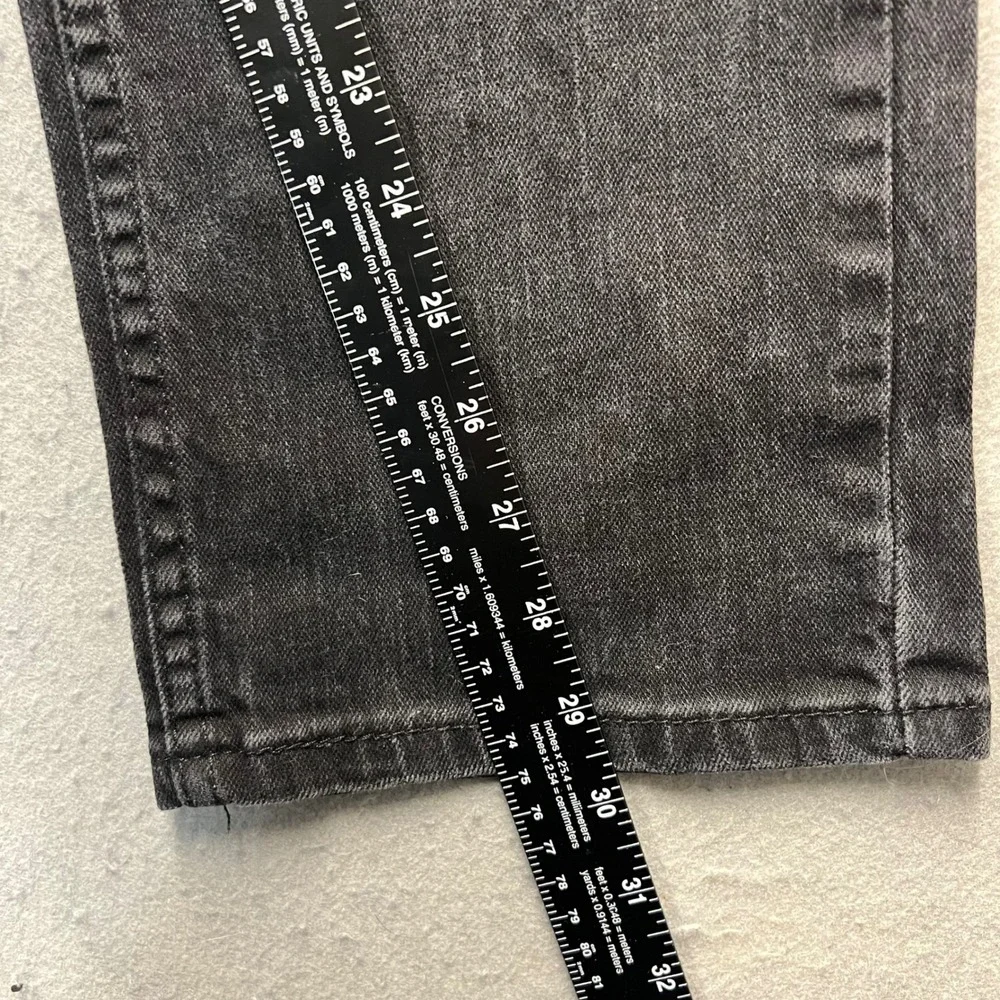 Levis 559 Relaxed Straight Jeans Mens 34x30 Washed Black Denim 00559-0239